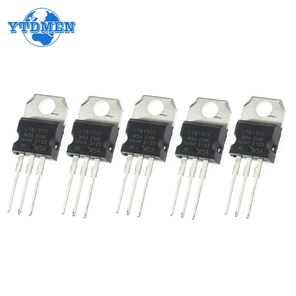 Kit Surtido Reguladores Voltaje TO-220 (LM317T, L7805-L7815, L7905/09) (Total 40 Piezas)
