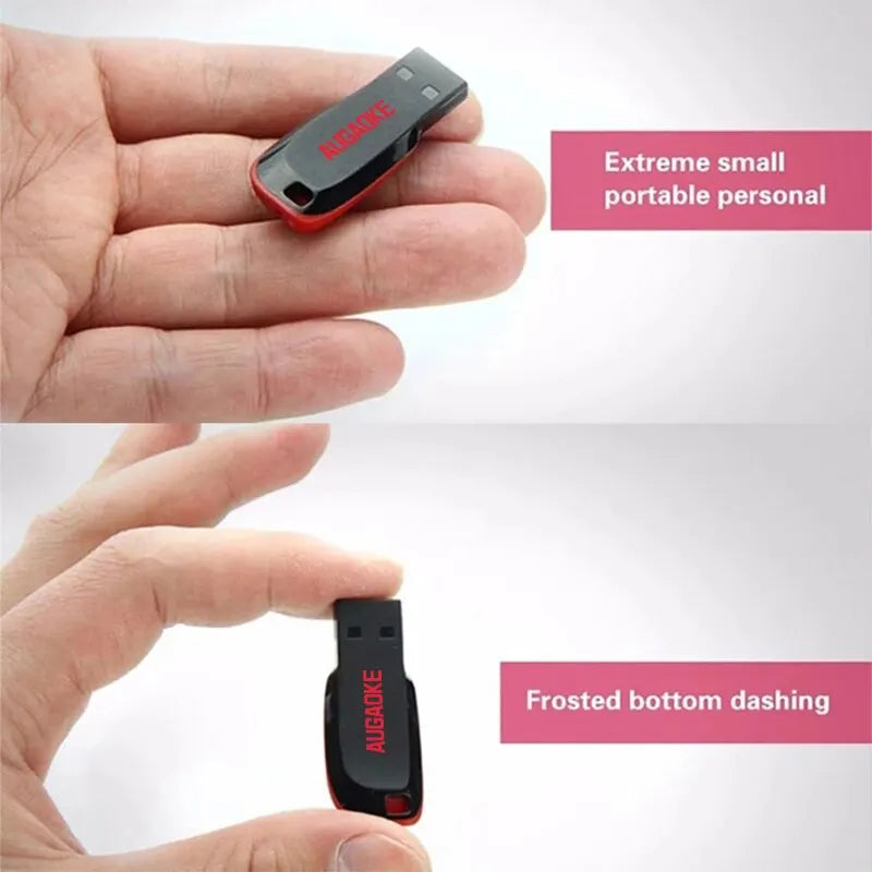 Memoria USB Flash Drive AUGAOKE (32GB/64GB/128GB) Alta Velocidad USB 2.0 / Tipo C Pen Drive para PC
