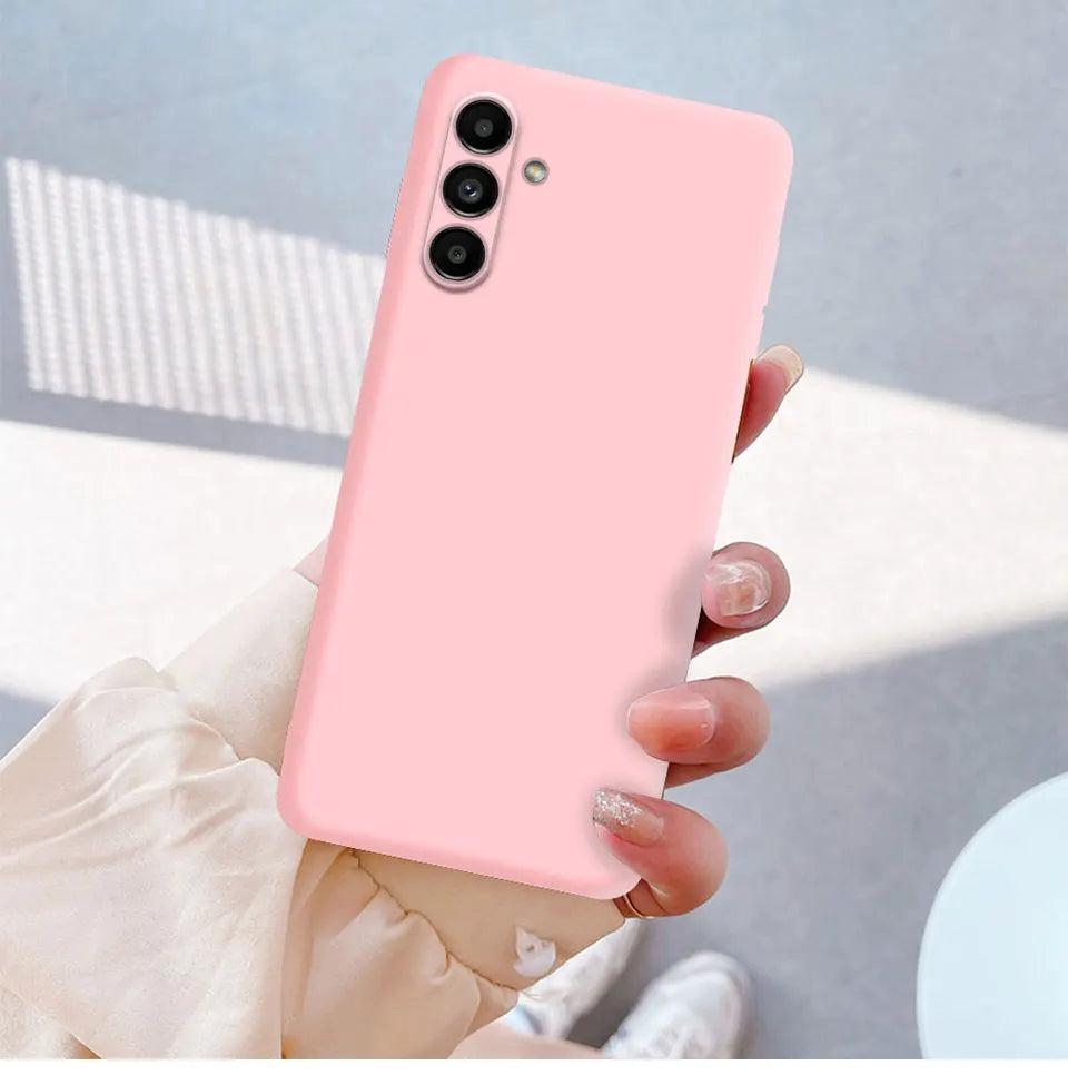 Funda Silicona Líquida Original Antichoque para Samsung Galaxy A05/A05S/A15/A25/A35/A55 (4G/5G)