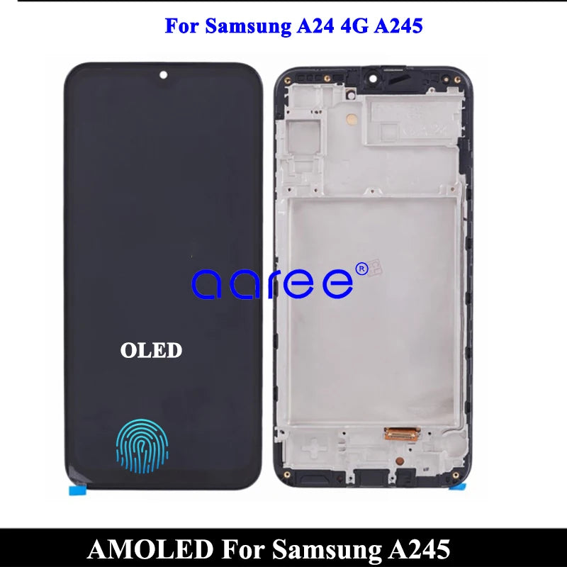 Pantalla LCD OLED AMOMLED para Samsung A24 4G A245 LCD para Samsung A24 4G A245 pantalla LCD MONTAJE DE digitalizador táctil