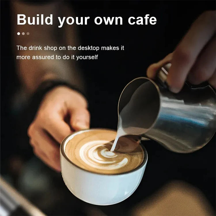 Espumador Leche Inalámbrico Eléctrico Recargable (Tipo C) Batidor Mano Acero Inoxidable Mini Mezclador Café/Cappuccino/Crema