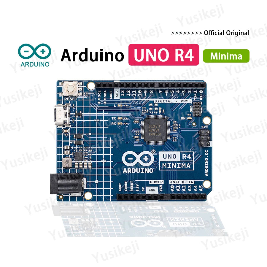Kit Placa Controladora Arduino UNO R4 (Edición Minima / WiFi) Original