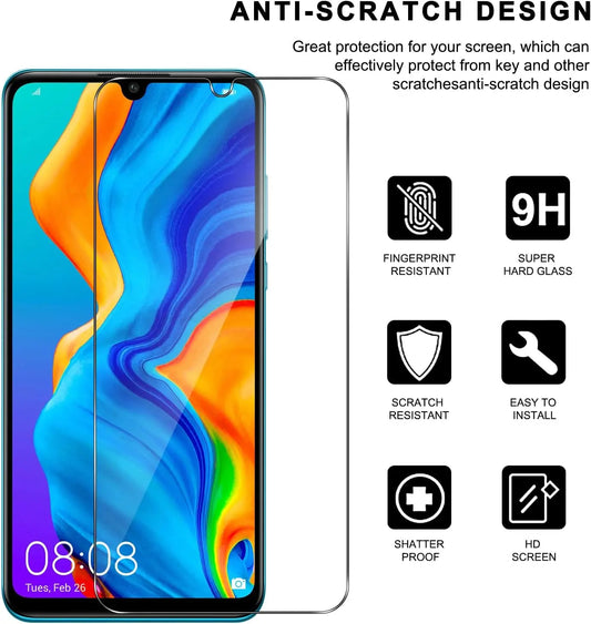 2/4Pcs Screen Protector Glass For Huawei P30 P30Lite Tempered Glass Film