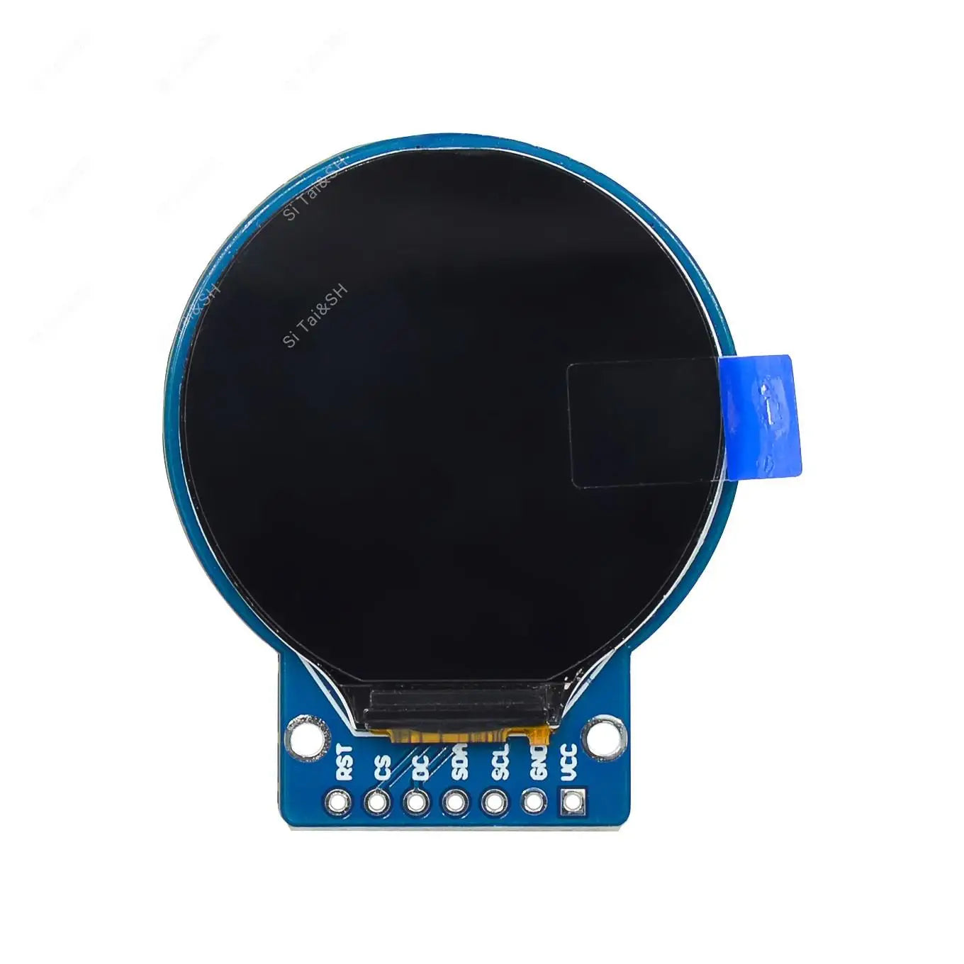 Módulo Display Pantalla Redonda TFT LCD 1.28" RGB 240x240 Driver GC9A01 SPI PCB Arduino