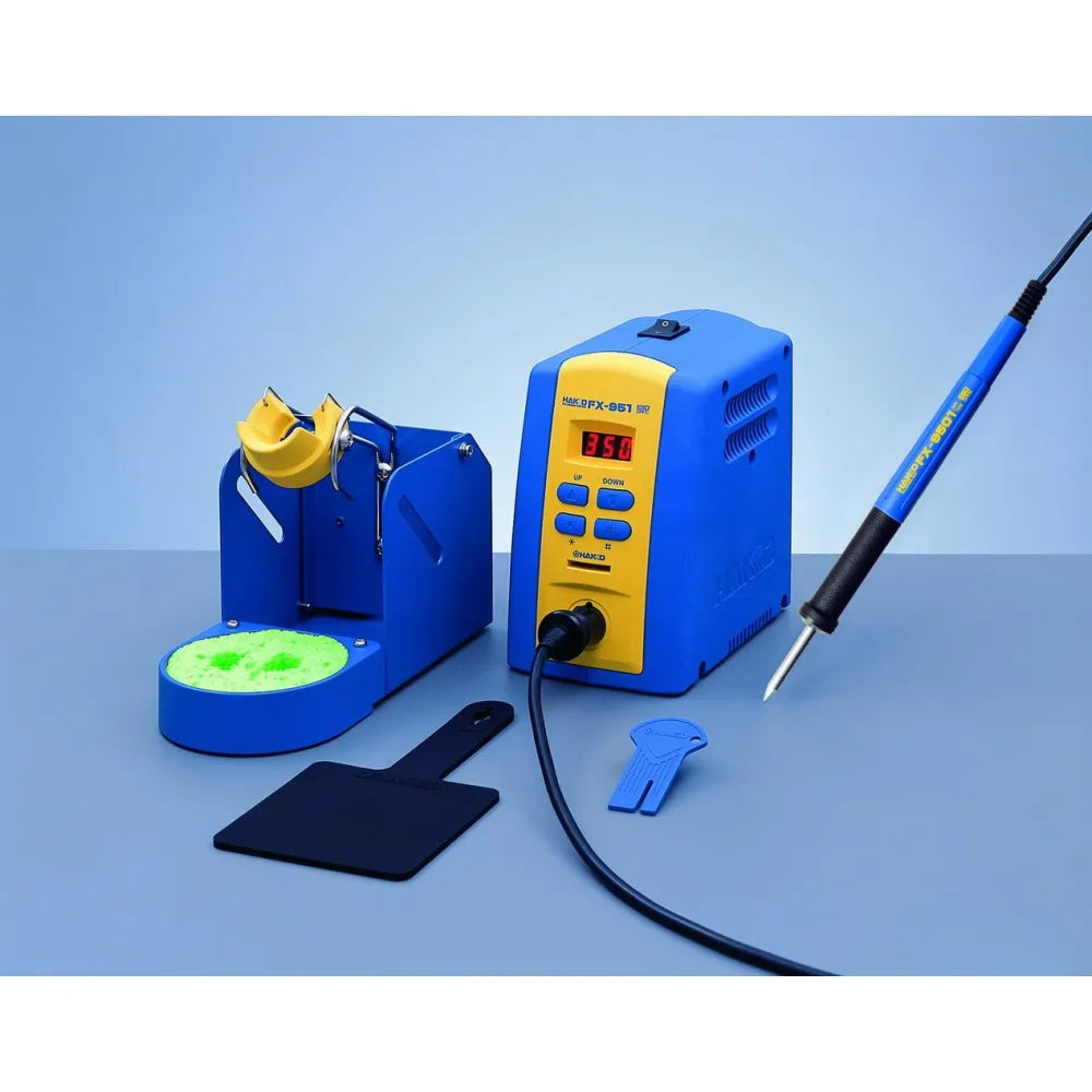 HAKKO FX951 Digital Soldering Station 100% Original 220v ESD Safe Electronic Welding Iron Lead-Free PCB Repair Tool