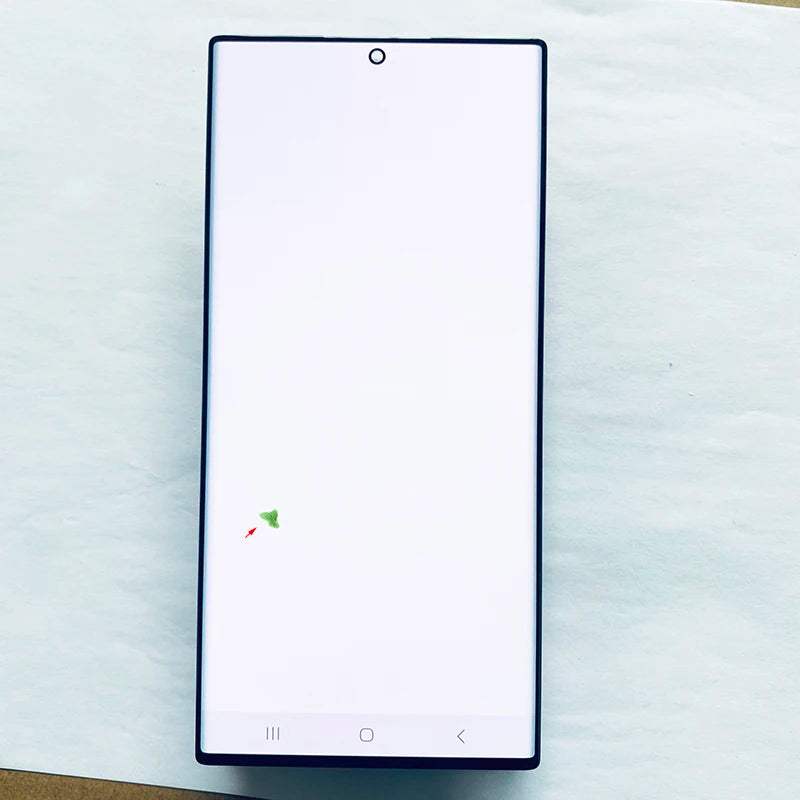 Pantalla 6.8" Super AMOLED con Marco y Digitalizador Táctil para Samsung S22 Ultra (S22U/S908B/S908U) (Con Defecto Estético)