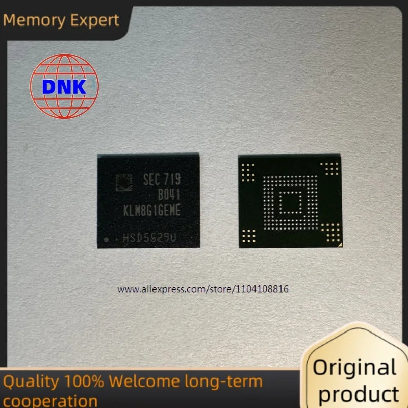 Circuito Integrado (IC) Memoria EMMC 5.1 KLM8G1GETF-B041 (8GB, BGA-153) (Nuevo Original) (Nota: Duplicado lote anterior)