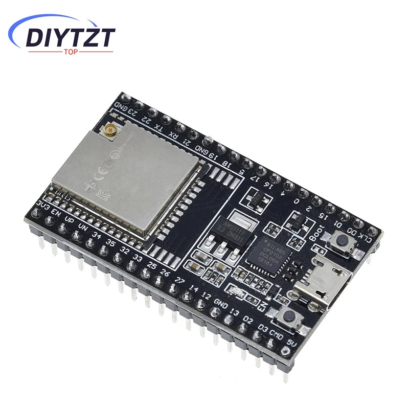 Placa Desarrollo DIYTZT ESP32 (ESP-32/ESP-32S/ESP32-CAM/ESP-WROOM-32) WiFi + Bluetooth Doble Núcleo Bajo Consumo