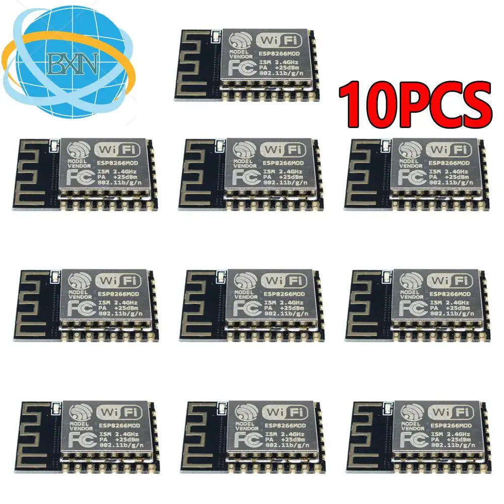 Lote 1-10 Pcs Módulo Serial ESP-12F (ESP8266) Placa Desarrollo Inalámbrico Upgrade Remoto Programador Arduino