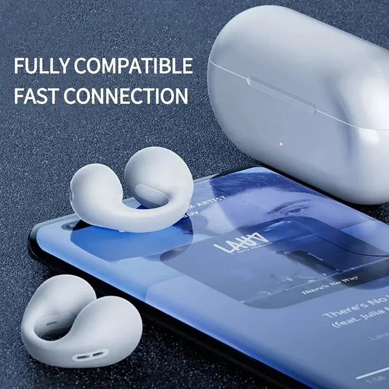 Auricular Bluetooth Inalámbrico SG50 Clip-On (Audio Alta Definición) Deportivo para Correr/Yoga (Unisex)