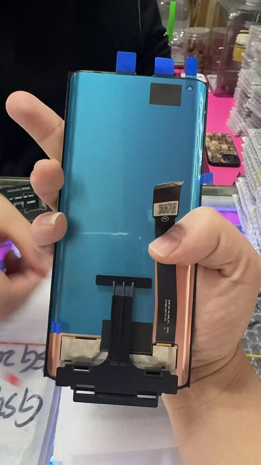 Amoled LCD For Motorola Moto Edge Plus LCD Display Touch Screen Digitizer For Moto Edge LCD Display XT2063-3 LCD With Dot