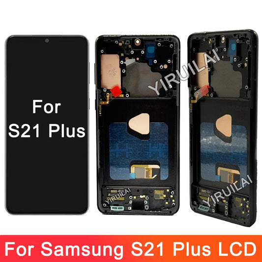 Pantalla OLED 6.67'' con Marco para Samsung Galaxy S21 Plus 5G (Digitalizador Táctil)