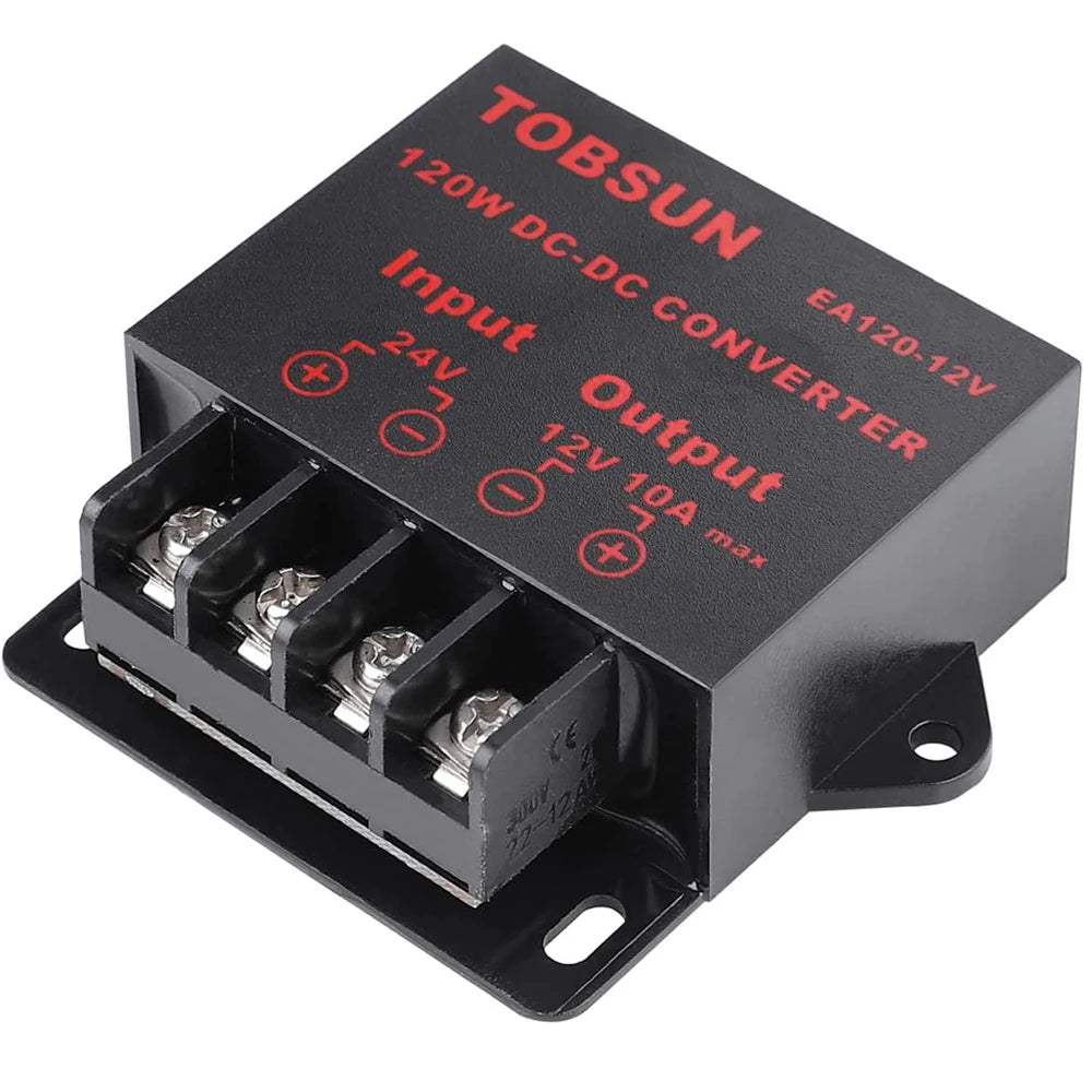 Convertidor Buck DC-DC 24V a 12V 5A/10A Step-Down Estabilizador Reductor Voltaje Mini