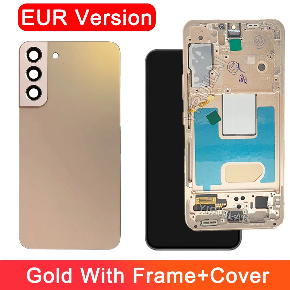 TFT para Samsung Galaxy S22 5G pantalla S901B S901U S901W S901N pantalla LCD reemplazo del ensamblaje del digitalizador de pantalla táctil