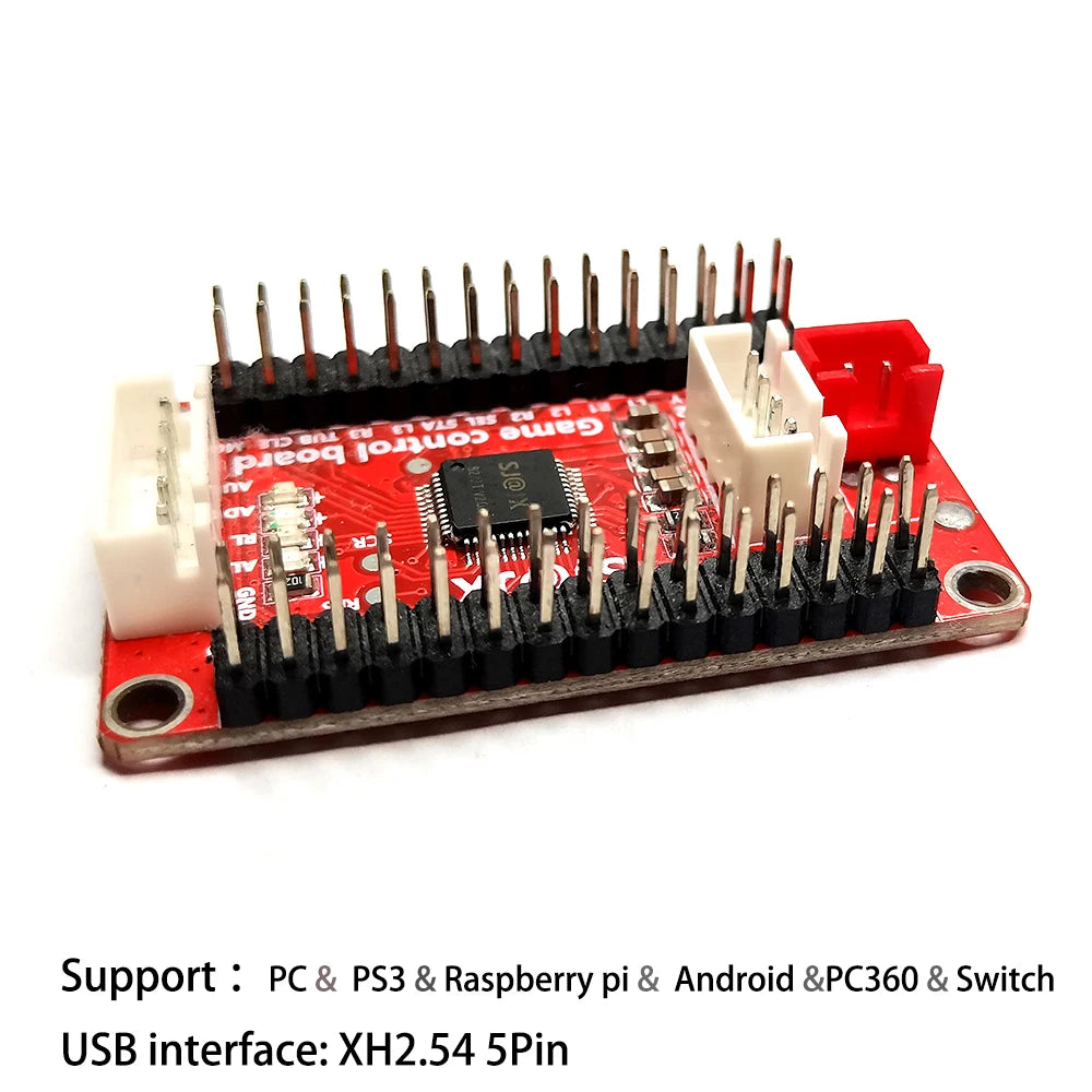 Placa Encoder USB Zero Delay para Joystick Controladora Juego Lucha compatible Raspberry Pi/PC/PS3/Switch/Android (DIY Arcade Neo Geo)