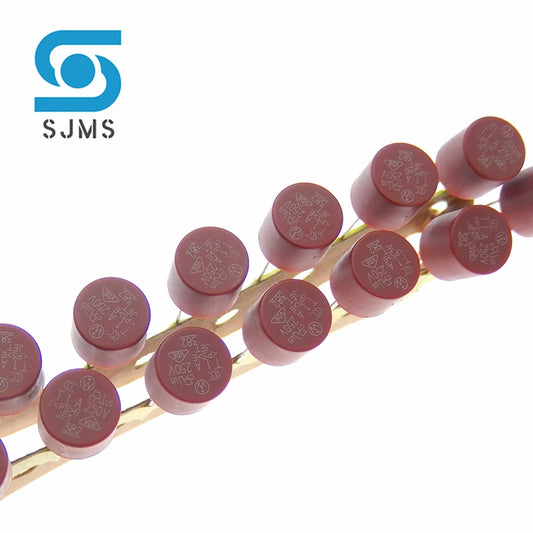 10PCS Round Fuse Slow Blow DIP 2Pin 500mA 1A 2A 2.5A 3.15A 4A 5A 6.3A 8A 10A 250V 382 Plastic T2A LCD TV Power Board PCB Welding