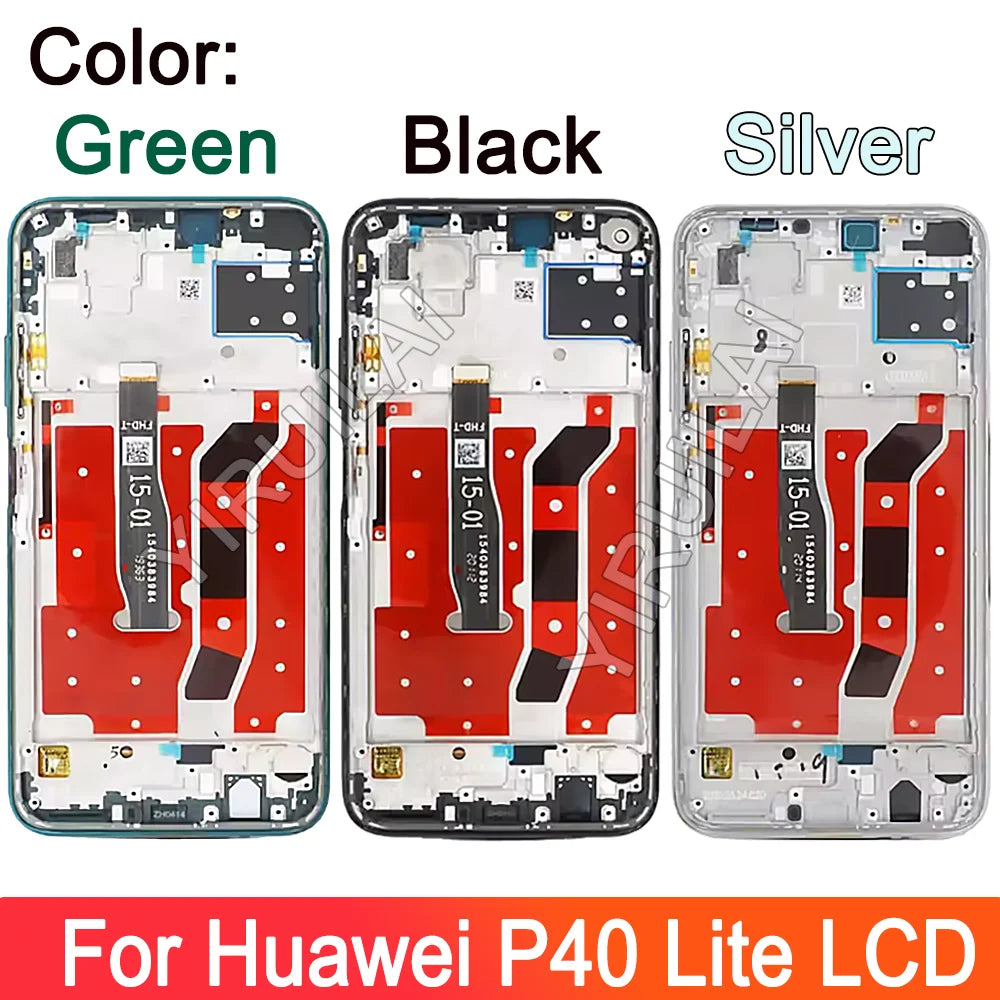 For Huawei P40 Lite JNY-LX1 LCD Display 10 Touch Screen Replacement For Nova 7i JNY-LX2, P 40 Lite Lcd Screen Nova 6 SE Display