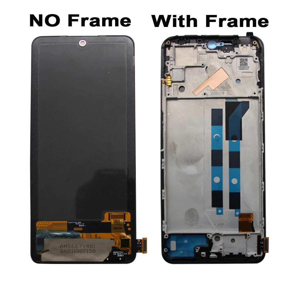 AMOLED For Xiaomi Redmi Note 11 Pro LCD Display Touch Screen Digitizer Assembly For Redmi Note 11 Pro 5G LCD Replacement Parts