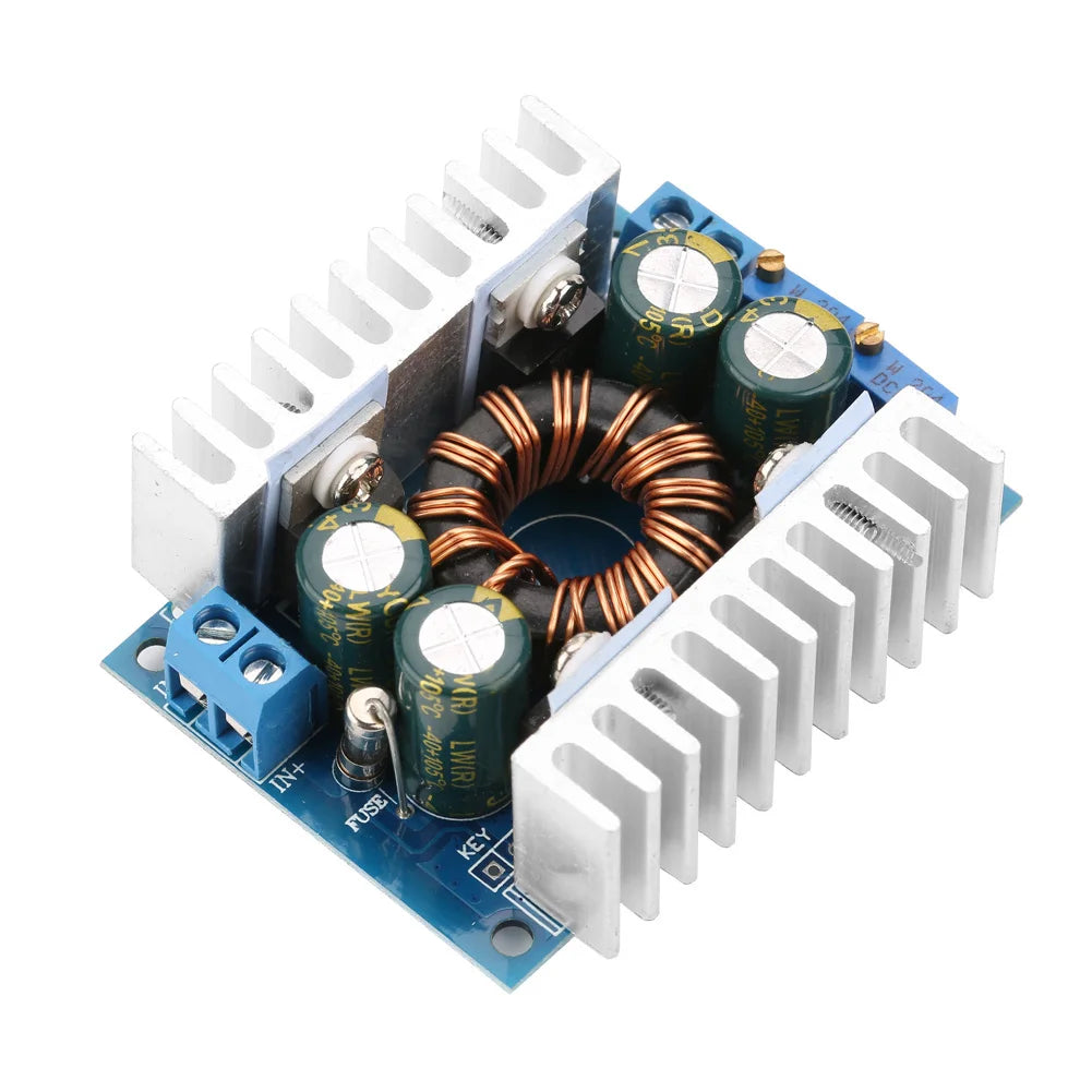 Módulo Convertidor Automático Step-Up/Down DC 5-30V a 1.25-30V Regulador Voltaje Boost/Buck