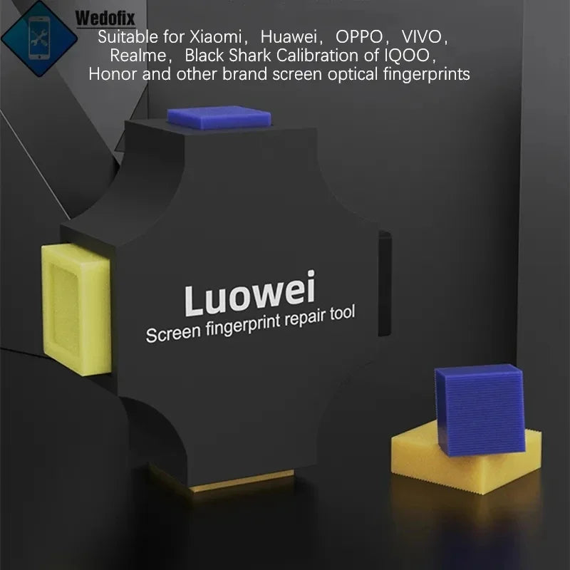 Calibrador Óptico Huella Dactilar Luowei (Versión Mejorada) Herramienta Reparación para Teléfono Android (Huawei/Samsung/Xiaomi/Oppo/Vivo)