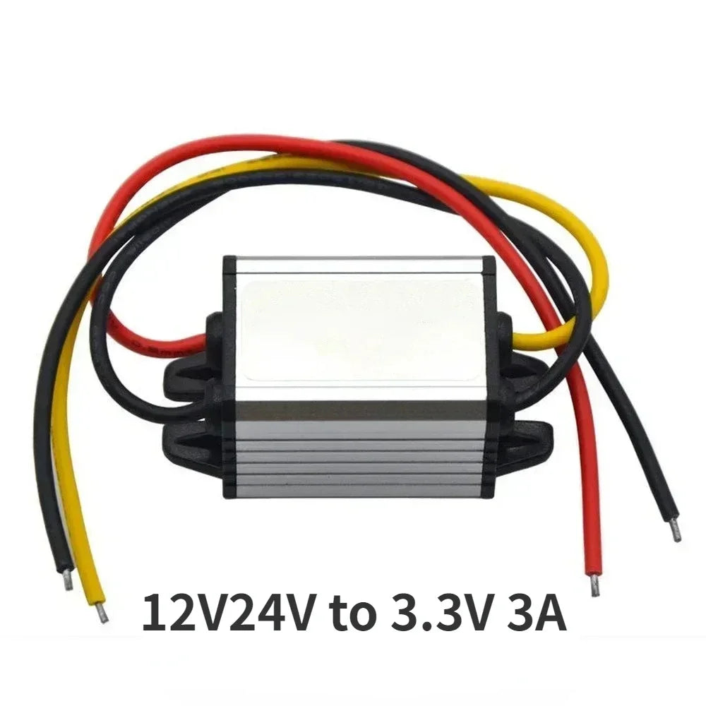 Convertidor Voltaje DC-DC Buck 12V/24V a 3.3V/3.7V/4.2V/5V/6V/7.5V/9V Step-Down (Input 8-31V) CE