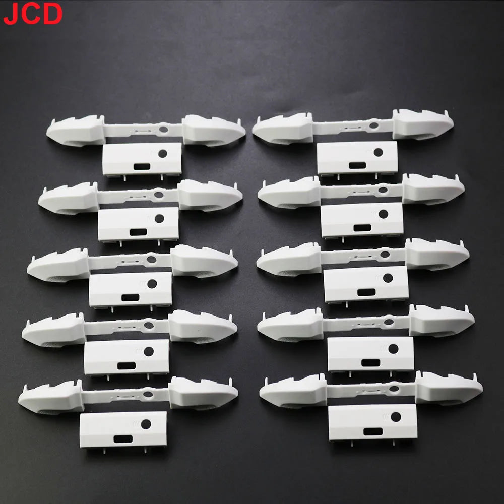 Set Botones Bumper RB/LB con Gatillo y Guía On/Off para Control Xbox Series S/X (Repuesto, Negro/Blanco, 10 Sets)