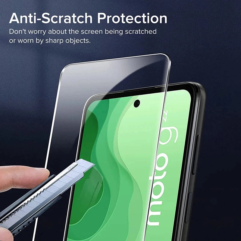 Protector Pantalla Cristal Templado para Moto G84/G54 5G / G14 4G (5 Unidades)