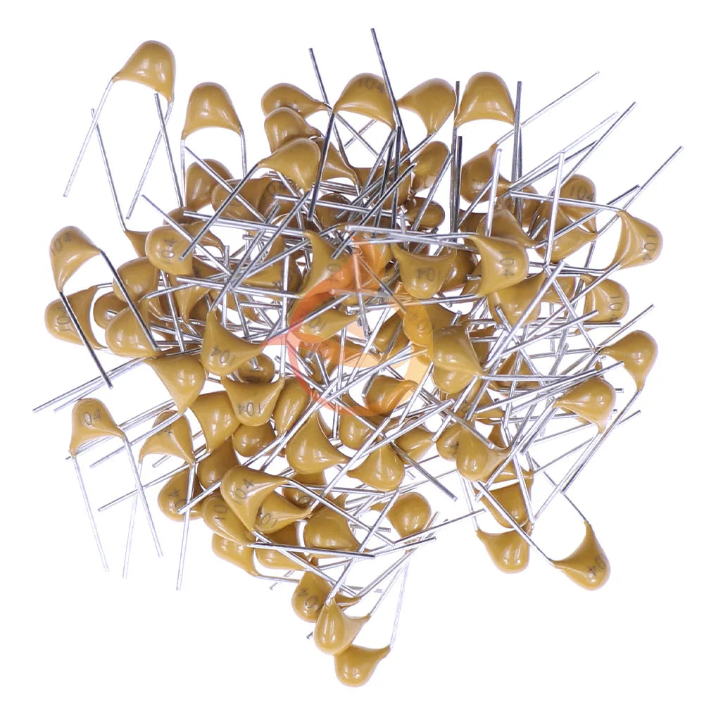 Kit Surtido Capacitor Cerámico Multicapa (10pF-1uF, 50V, 36 Valores x 100 Unidades = 3600 Piezas)