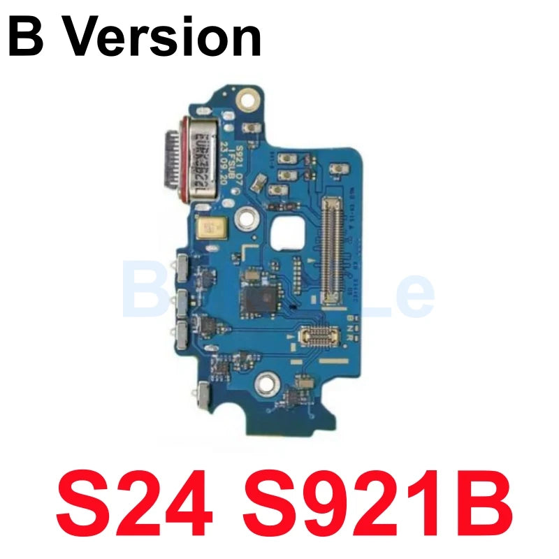 Para Samsung S24 Ultra S25 Plus S928B S926B S921B S928 S931B S938B Placa de puerto de carga USB placa base de señal principal Cable flexible LCD