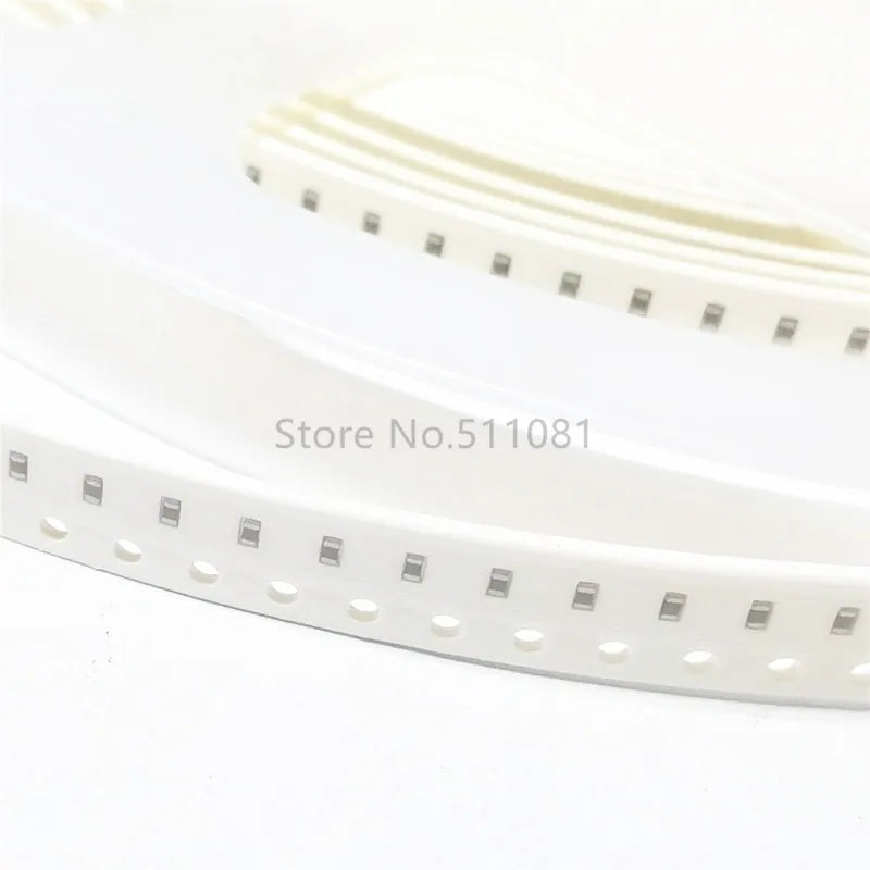 Capacitor Chip Cerámico Multicapa SMD 0603 (1pF-22uF, 50V) - Pack 500 Unidades (Valores Surtidos)
