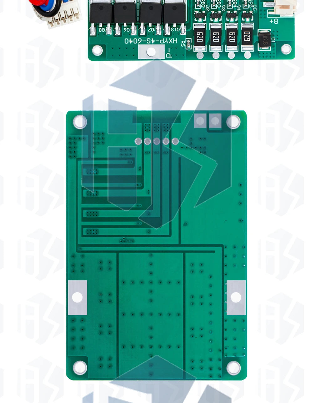 4S 3.2V/3.7V 18650 20A Lifepo4 Battery Balanced BMS board with balanced With cable
