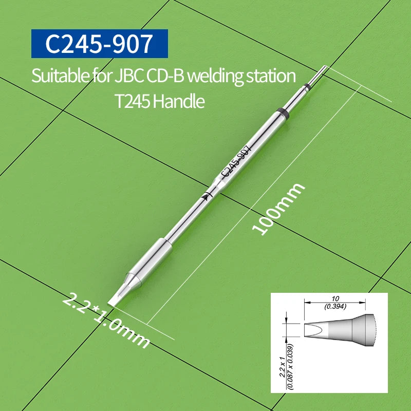 for JBC Soldering station soldering iron tip C245-944 C245-966 C245-407 C245-741 C245-755 756 compatibility JBC T245 Handles