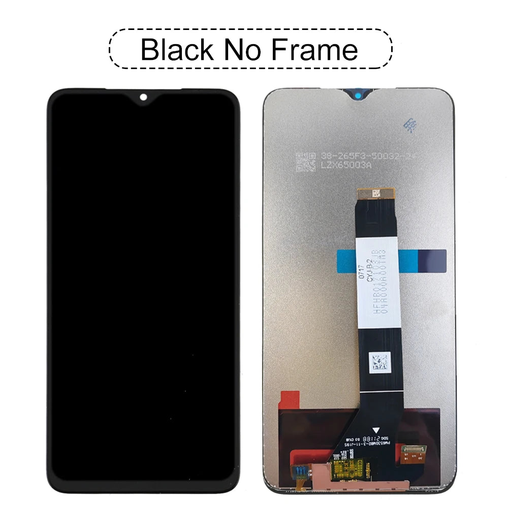 6.53" 100% Test For Redmi 9T LCD Display Touch Screen Digitizer Assembly For Xiaomi Poco M3 Display Screen With Frame LCD