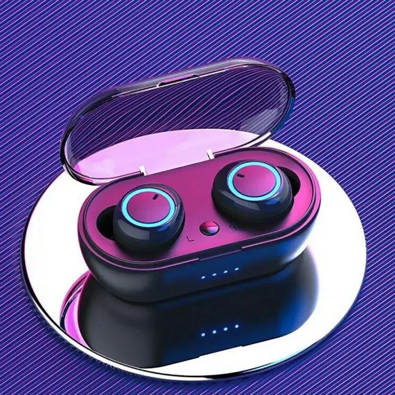 Auriculares Inalámbricos Y50 TWS Bluetooth Deportivos Gaming con Micrófono para Xiaomi/Huawei/LG