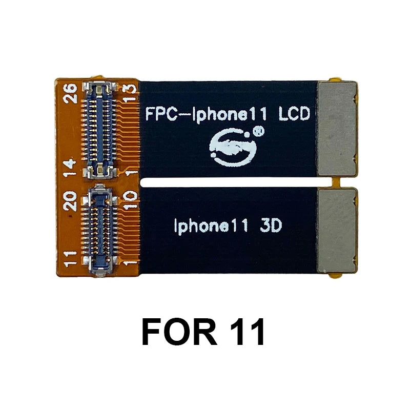 Flex Cable Extensión Tester Prueba Pantalla LCD 3D Touch para iPhone 6 a 12 Series (Plus/Pro/Max/Mini/X/XR/XS)