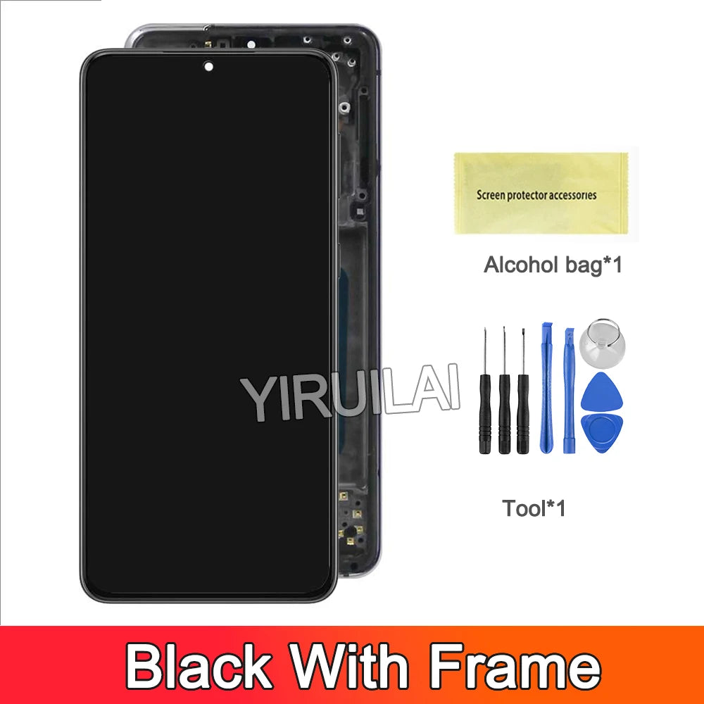 Pantalla LCD Probada con Marco para Samsung Galaxy S21 5G (Digitalizador Táctil)