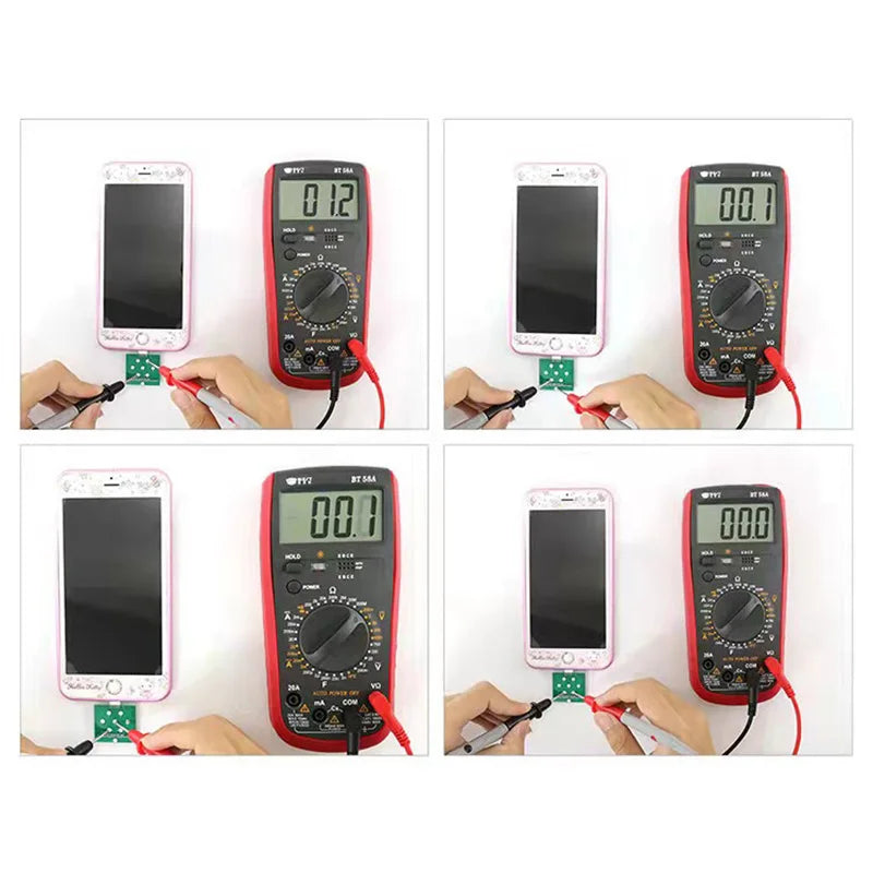 Placa PCB Test Micro USB / Tipo-C - Tester Flex Carga Dock para iPhone (U2) / Android