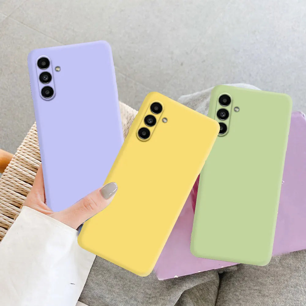Funda Silicona Líquida Original Antichoque para Samsung Galaxy A05/A05S/A15/A25/A35/A55 (4G/5G)