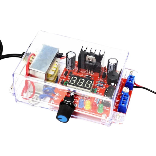 Kit DIY Regulador Voltaje Ajustable LM317 Fuente Alimentación DC