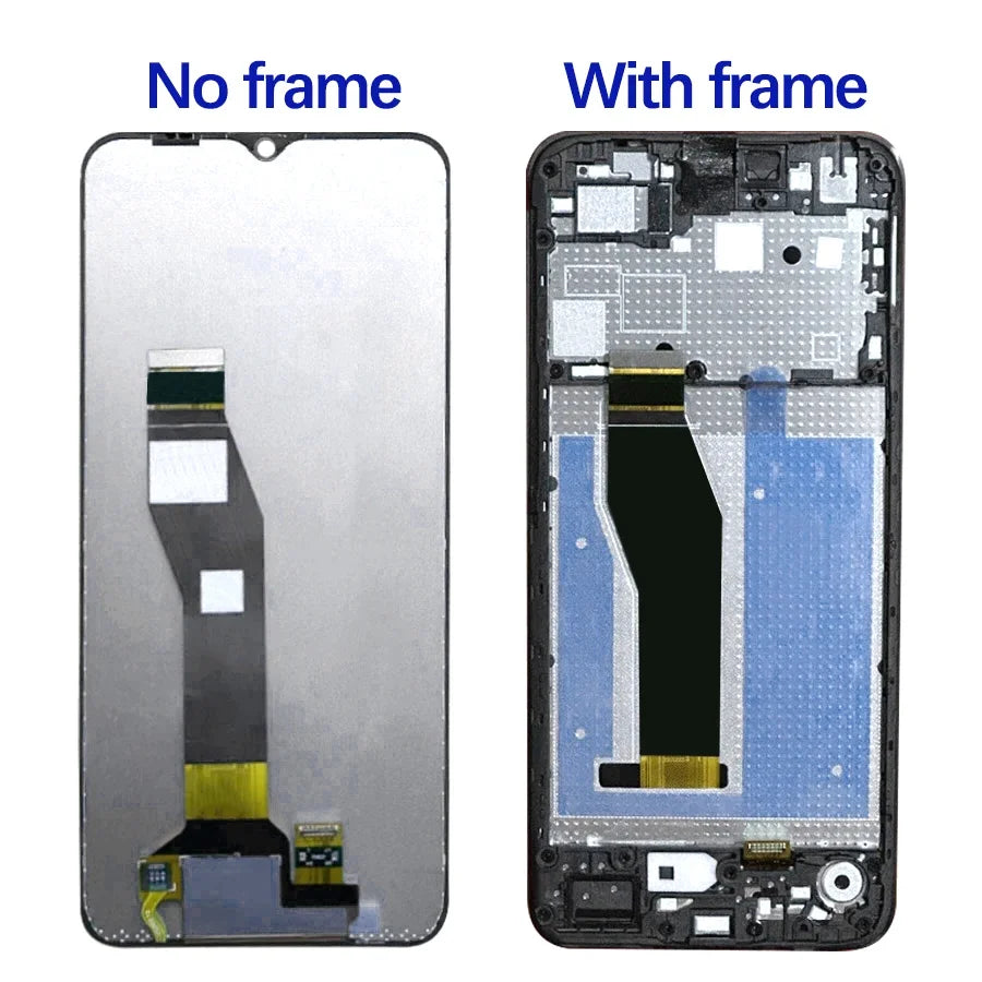 6.5" OEM LCD For Motorola Moto G13 G23 G53 G73 E13 XT2335-2 Display Touch Screen Digitizer Replacement With Frame