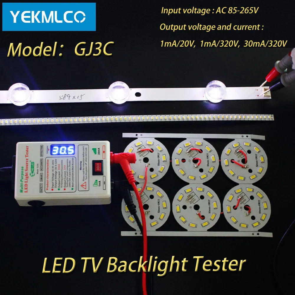 Tester LED y Backlight TV (0-320V) - Herramienta Reparación Pantallas Sin Desmontar