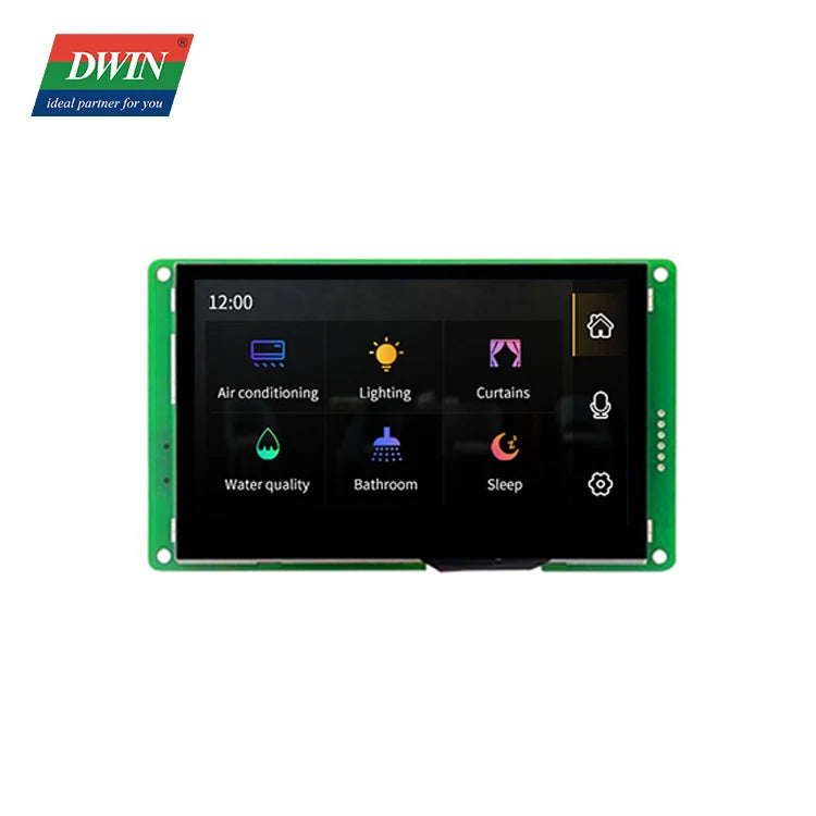 Pantalla Táctil Inteligente HMI DWIN 4.3" (480x272) TFT LCD - Bajo Costo
