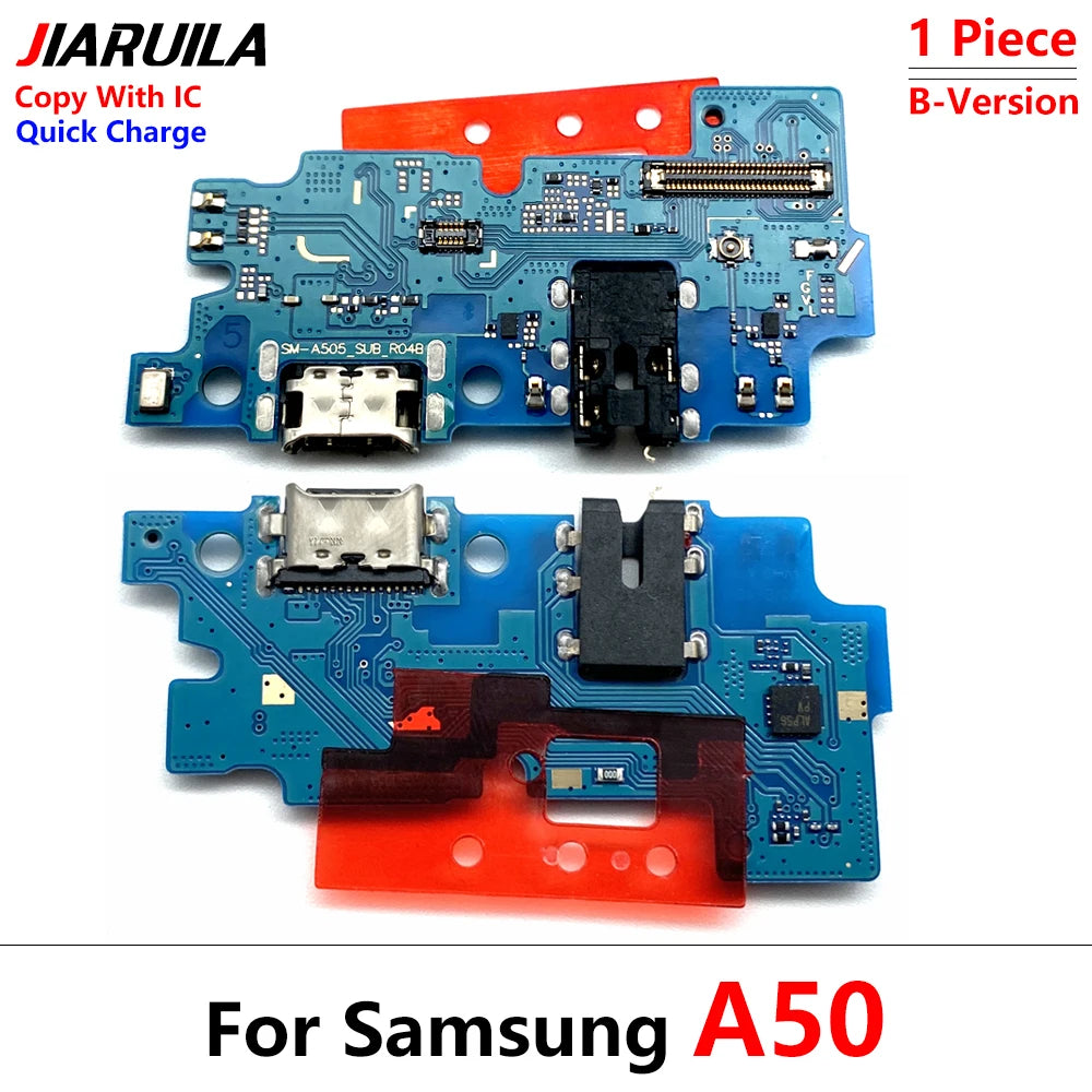 Placa Puerto Carga Rápida USB para Samsung Galaxy A01-A7 / A02-A54 / A10S / M15/M16 / A13-A32 4G/5G (Varios Modelos)