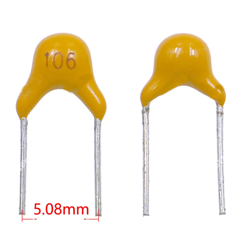 Kit Surtido Capacitor Cerámico Monolítico (10pF-100nF, 50V, 10 Valores) con Caja - Pack 300 Piezas
