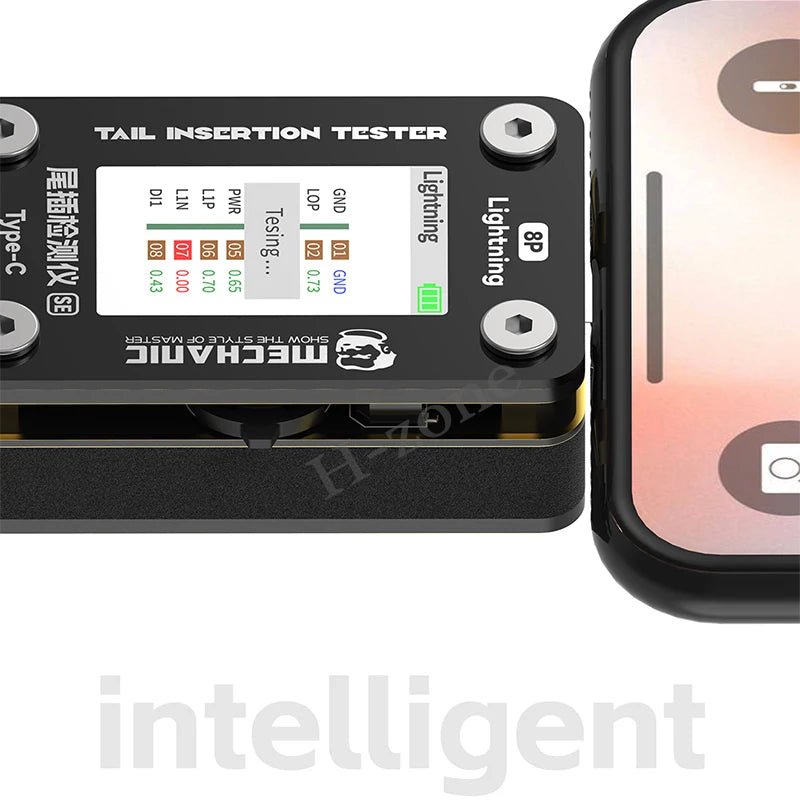 Tester Precisión Inserción Trasera Mechanic T-824SE - Detector Inteligente para Móviles (Digital)