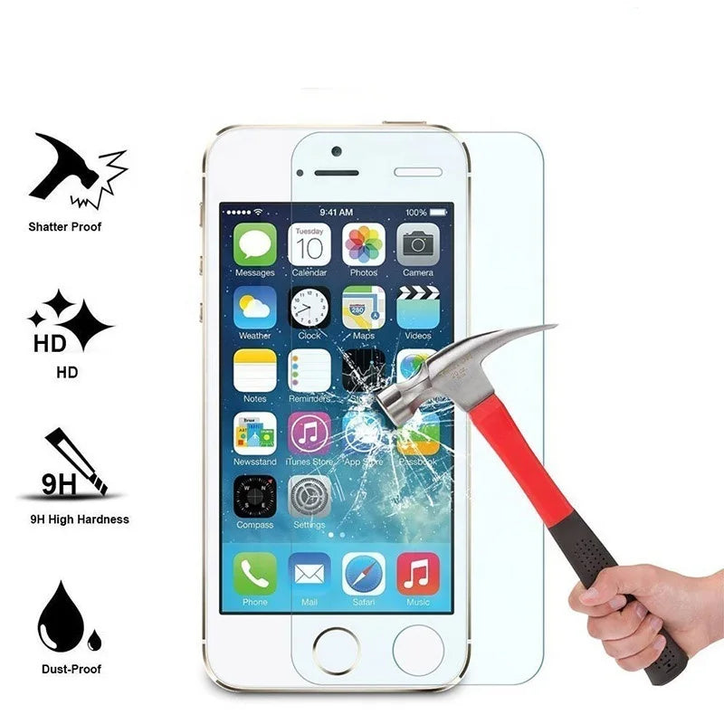 Protector Pantalla Cristal Templado para iPhone 6/6s/7/8 Plus / SE 2020/2022 (Pack 3 Unidades)