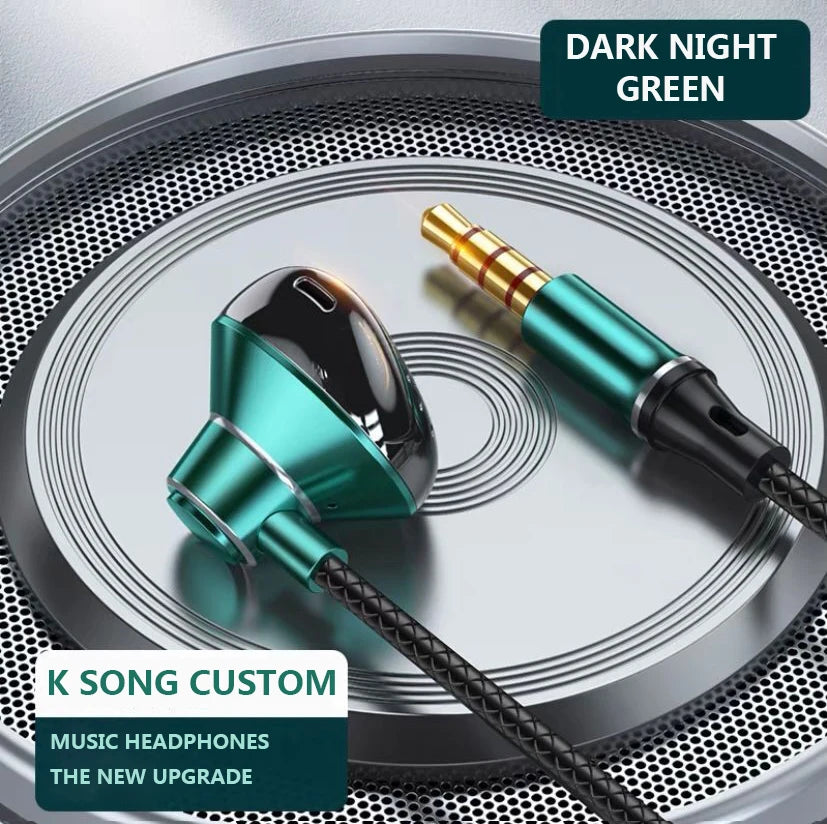 Audífonos Auriculares Tipo C con Cable (HiFi Bajos Estéreo, Control Volumen, Micrófono HD) para iPhone 15/Samsung Galaxy