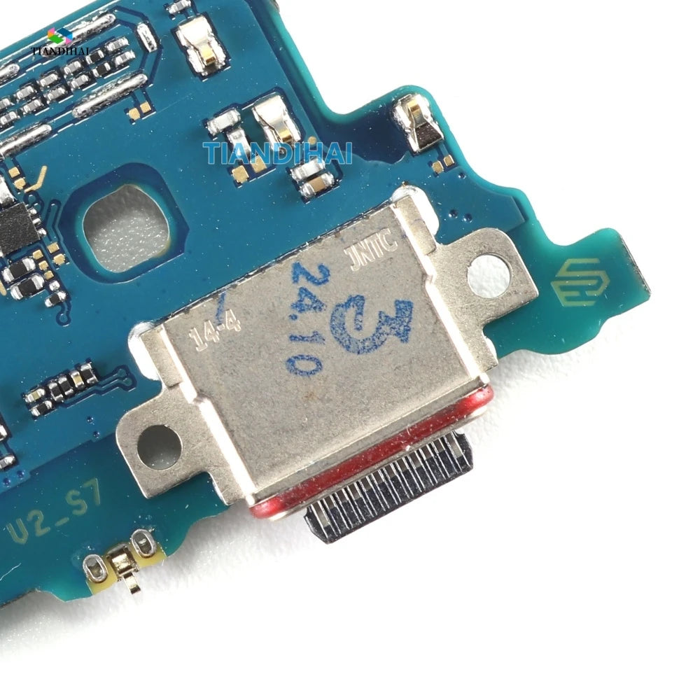 Para Samsung Galaxy S20 Ultra 5G G988B G988B/DS G988U conector de base USB puerto de carga Cable flexible placa de carga micrófono S20Ultra