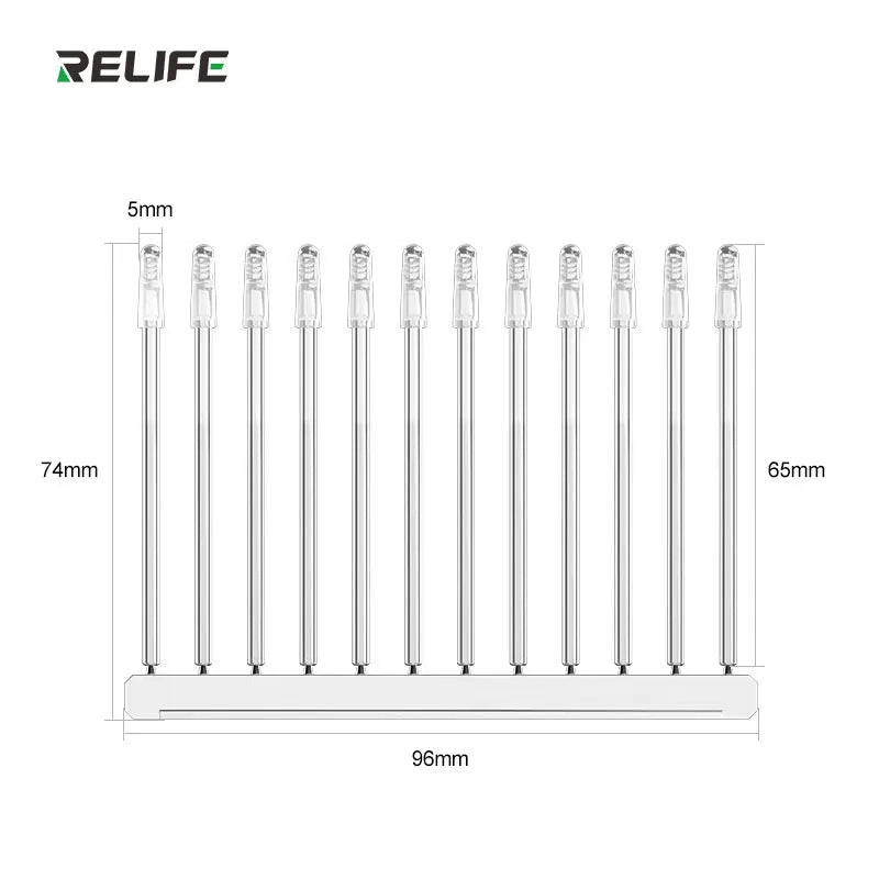 RELIFE RL-094 48PCS Camera Lens Cleaner Stick Synthetic Resin Gel Stick for iPhone Android Camera Lens Dust No damage The Chip