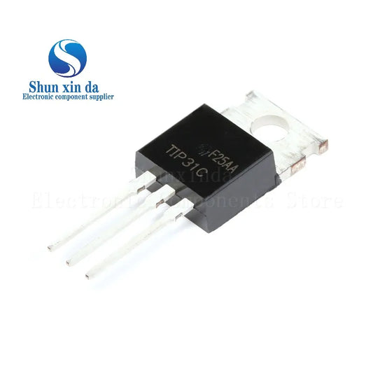 Lote 10 Pcs Transistores Darlington NPN/PNP TO-220 (TIP31C, TIP32C, TIP41C, TIP42C, TIP122, TIP127)